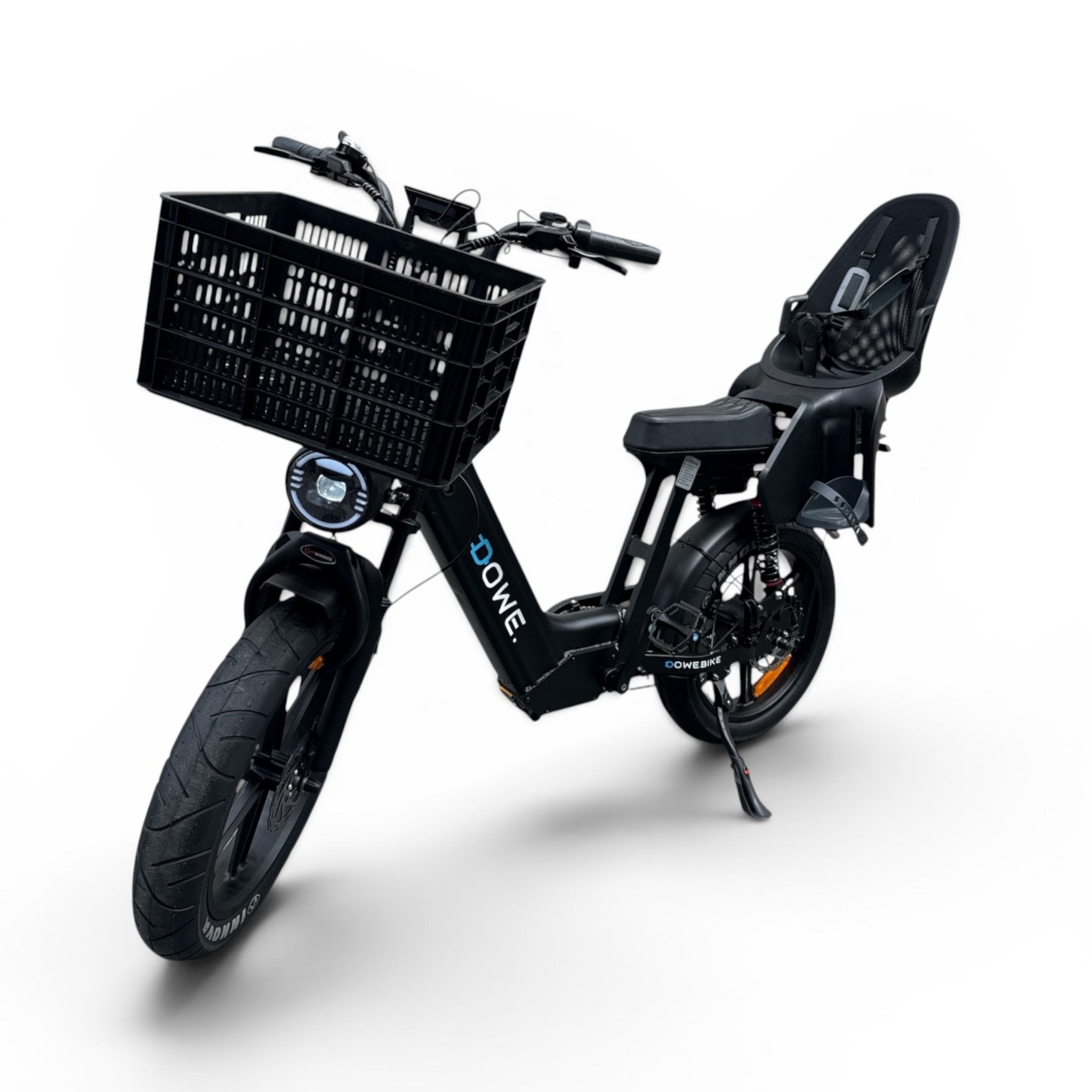 Dowe V10 Family Fatbike Kopen? Elektrische Family E-Bike - Lage instap fatbike kopen
