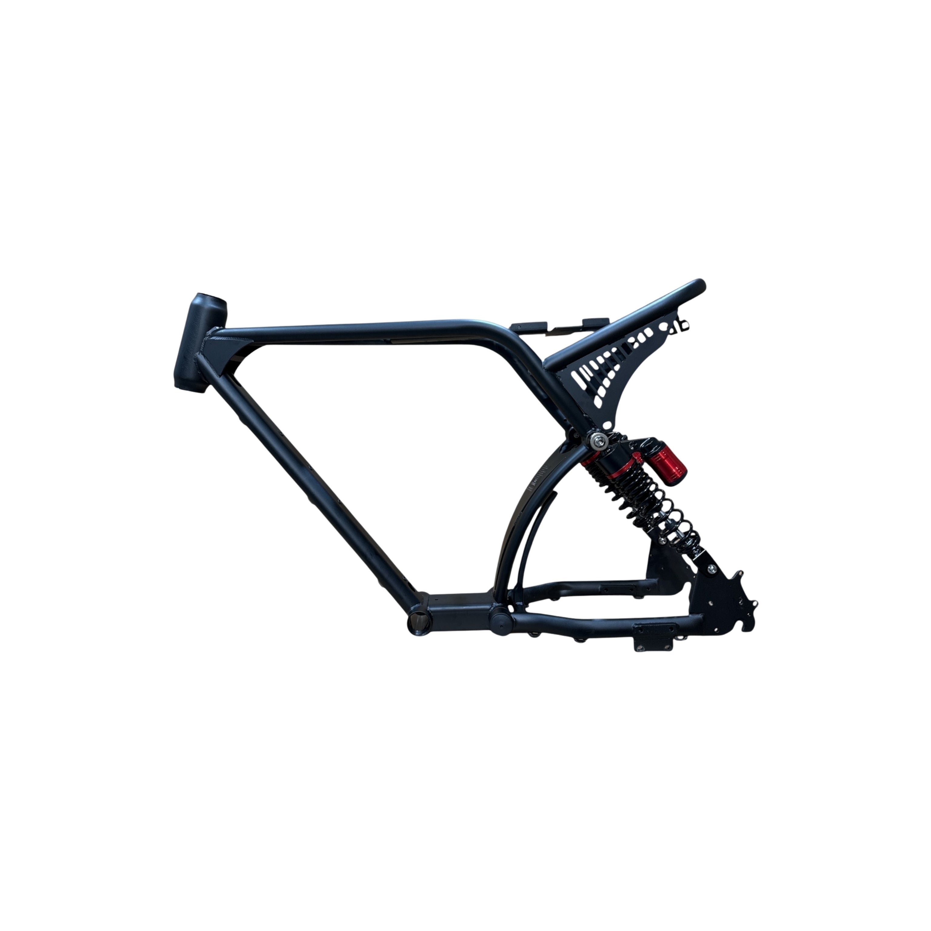 Fatbike Frame Ouxi V8 Max (Ultra) met dubbele accu + GRATIS Dubbele Vering | Frame V8 max Ultra - Zwart Frame voor Fatbike | Origineel Frame voor de Ouxi V8 Max Fatbike