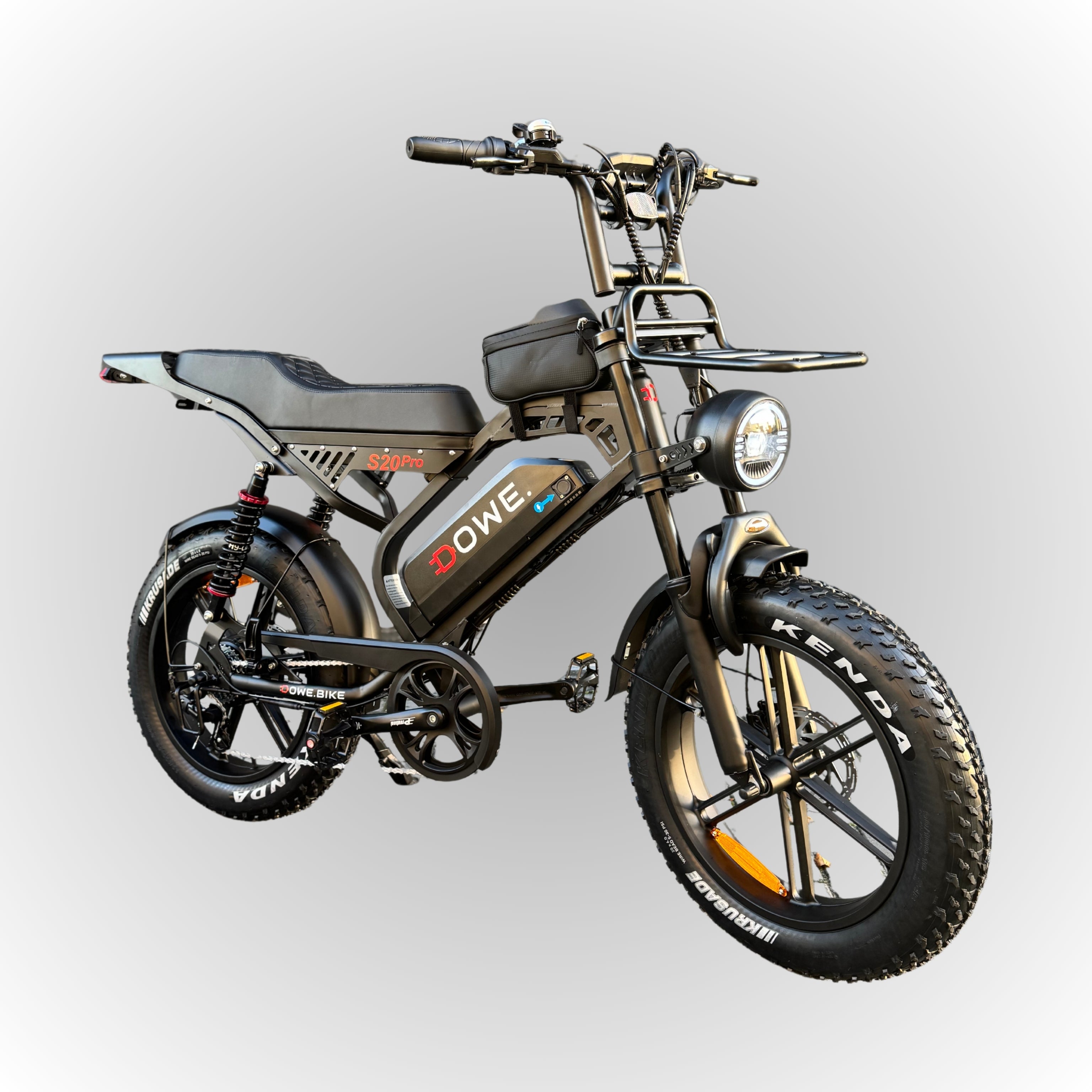 S20 Pro Sport Edition Zwart – Elektrische Fatbike – 18.2Ah Accu