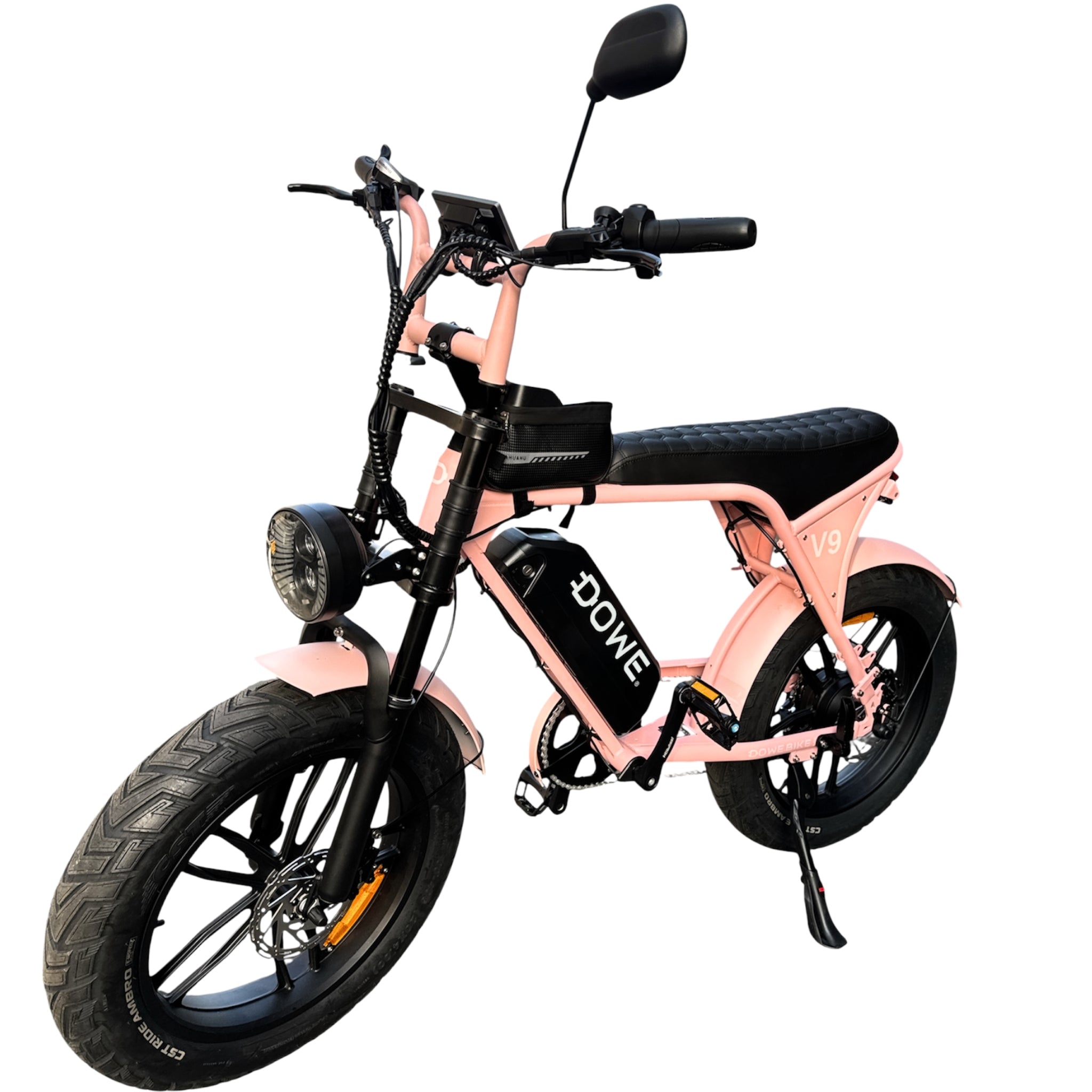 Roze fatbike dowe V9