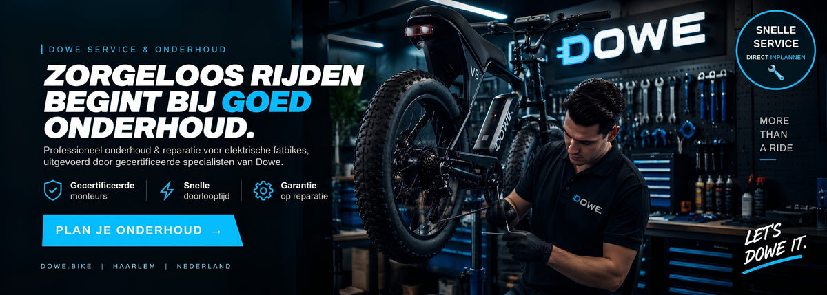 Fatbike onderhoud in Haarlem