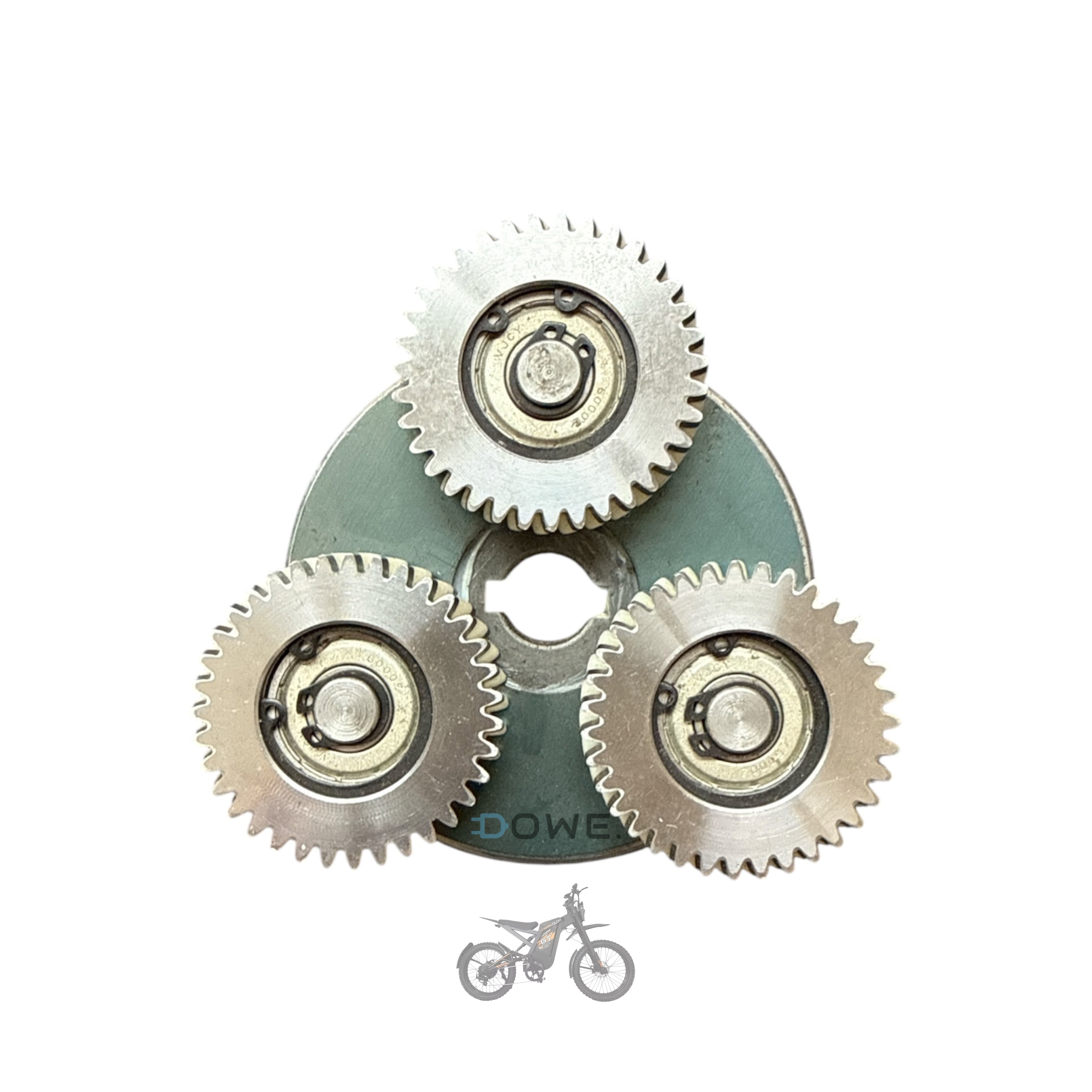 GT2000 tandwiel 35T voorkant – metalen kern met nylon tandring voor stille krachtoverbrenging
