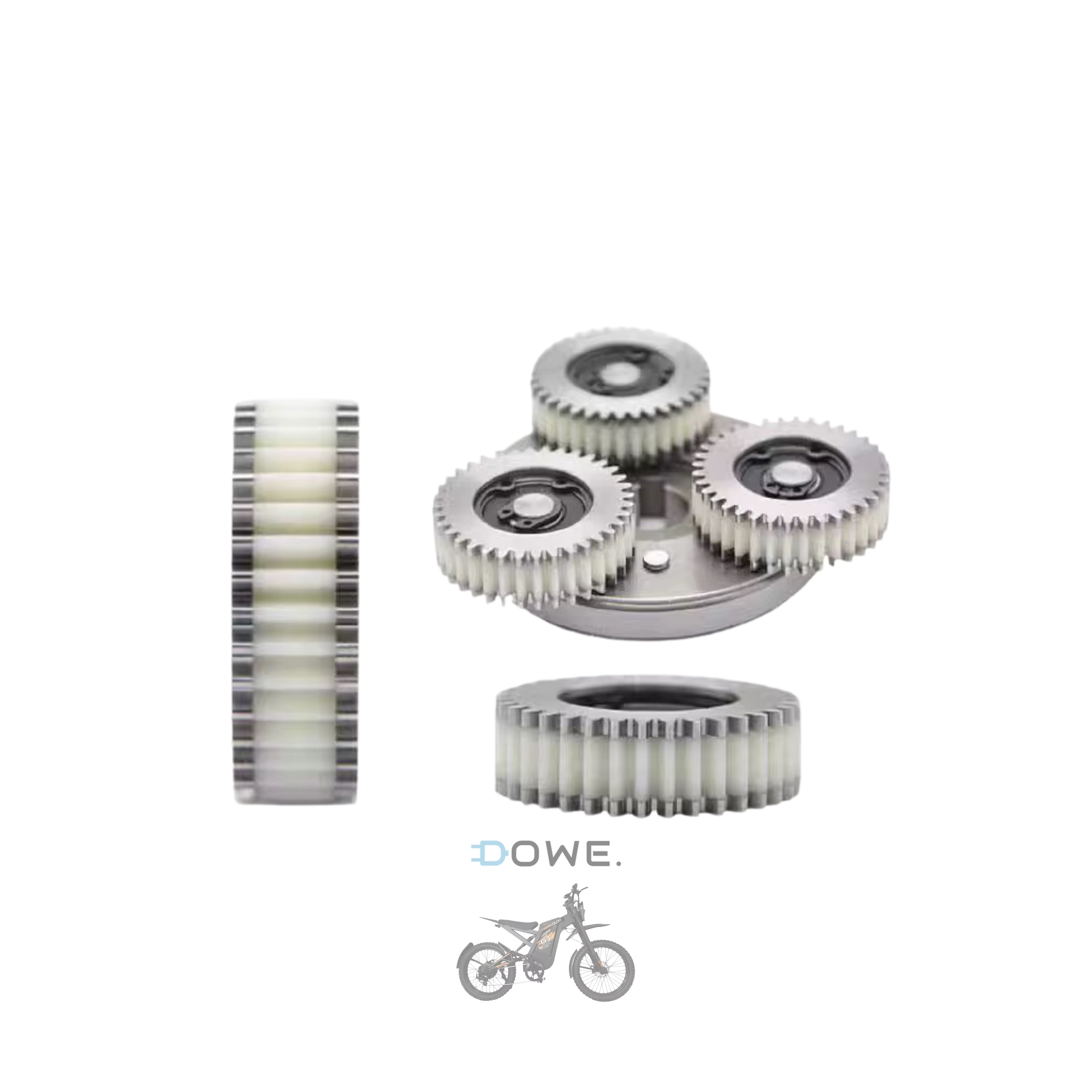 GT2000 tandwiel 35T tandwielen – metalen kern met nylon tandring voor stille krachtoverbrenging
