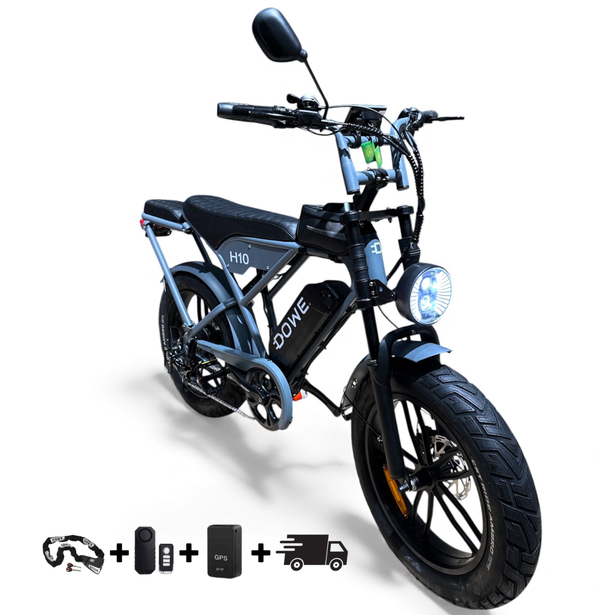 Elektrische Fatbike 250W – Dowe H10