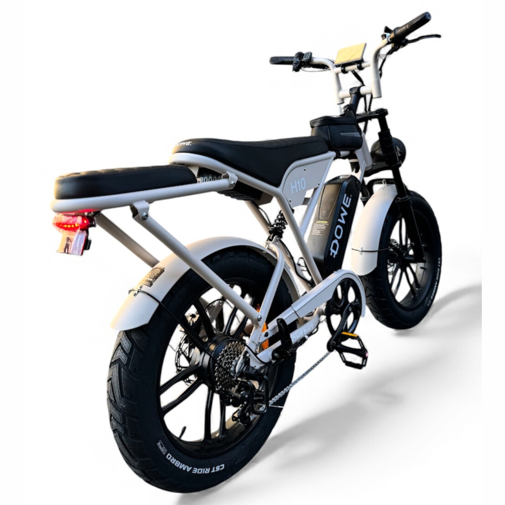 Elektrische Fatbike 250W – Dowe H10 Zand– 17.5Ah Accu – Luxe Uitvoering