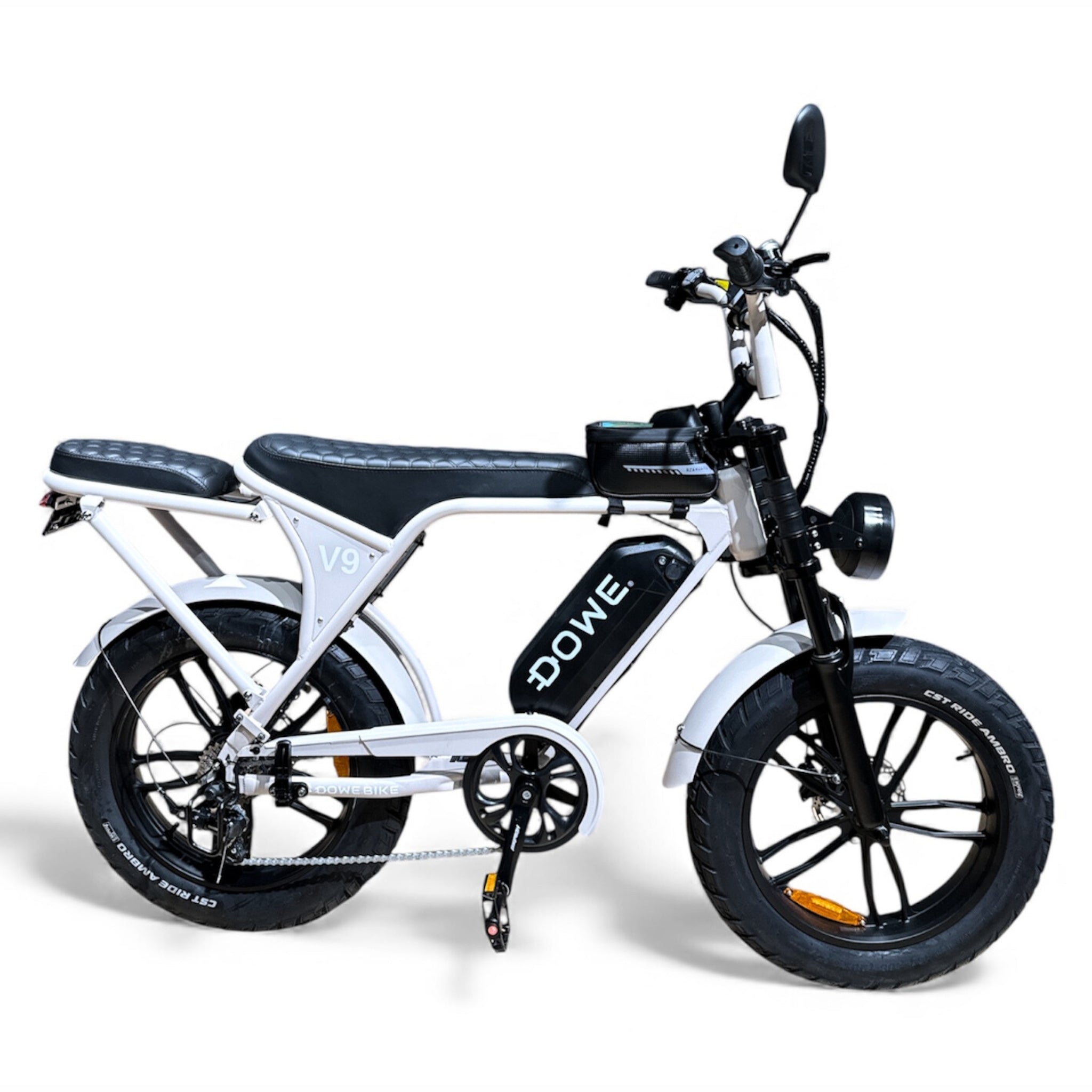 Elektrische fatbike 250W Dowe V9 voor stedelijk gebruik
