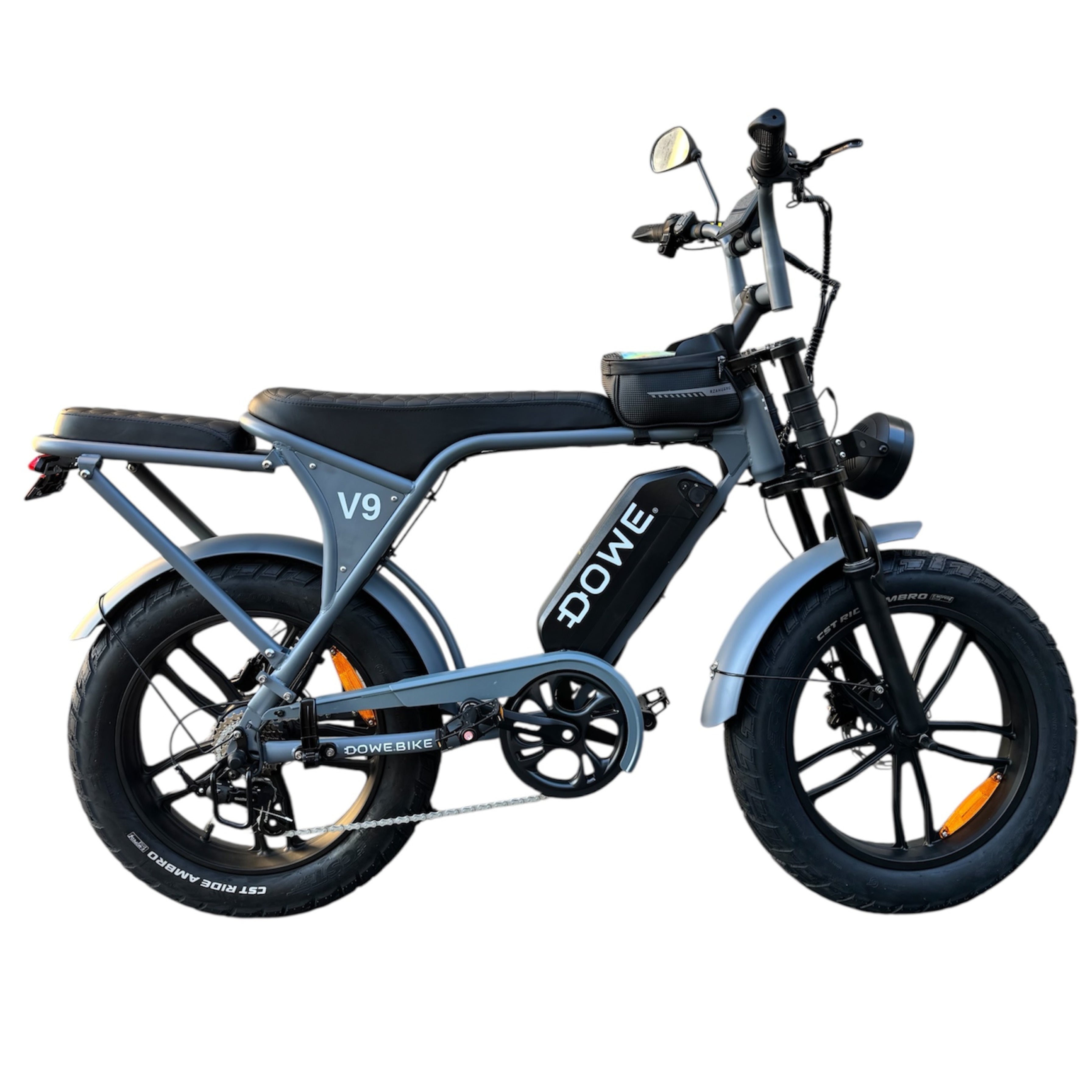 Elektrische fatbike 250W Dowe V9 voor stedelijk gebruik