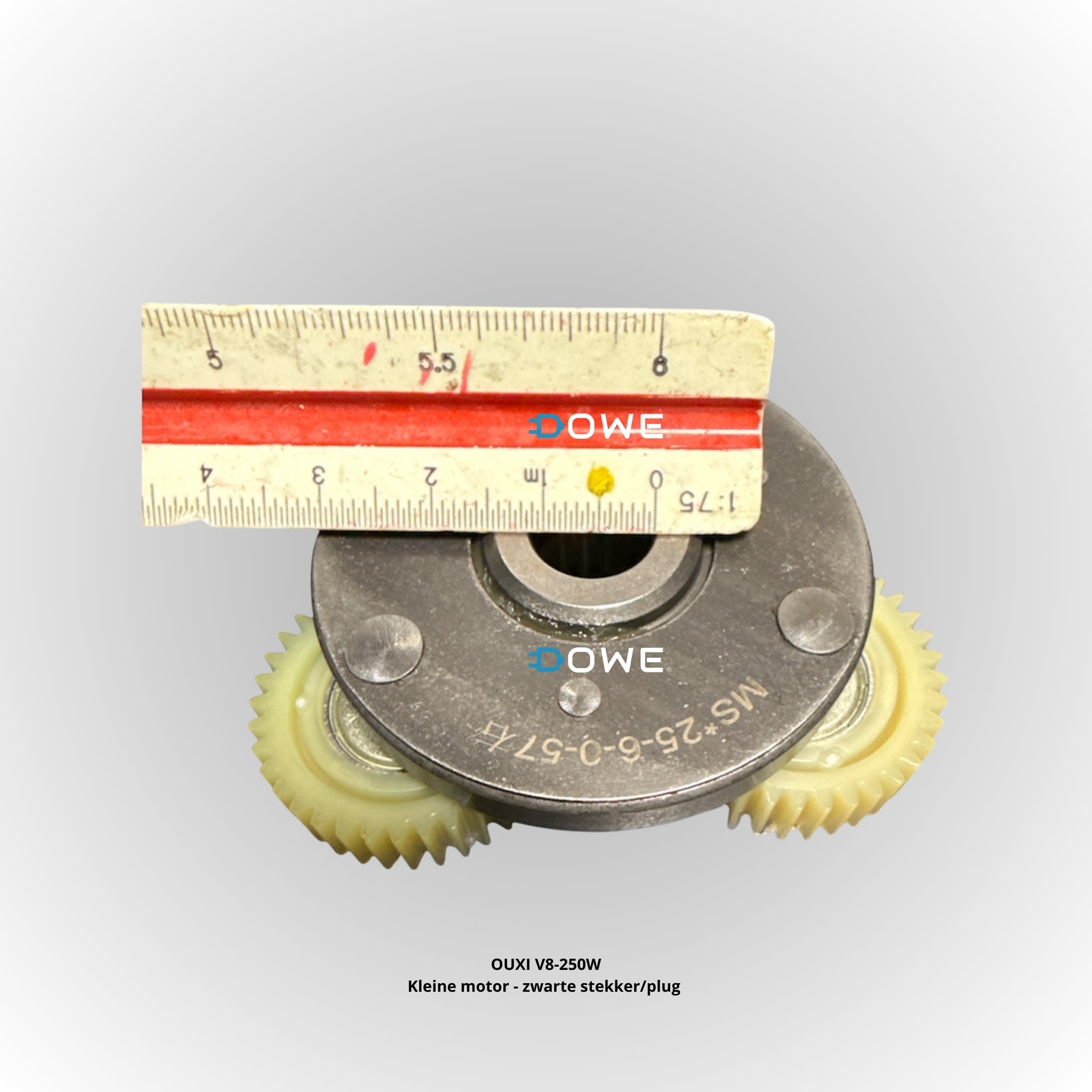 OUXI V8 Tandwielen Motor 36T 250W Motor met "ZWARTE STEKKER/PLUG"– Fatbike Motor Tandwielen - LET OP" Kabel rechterkant "